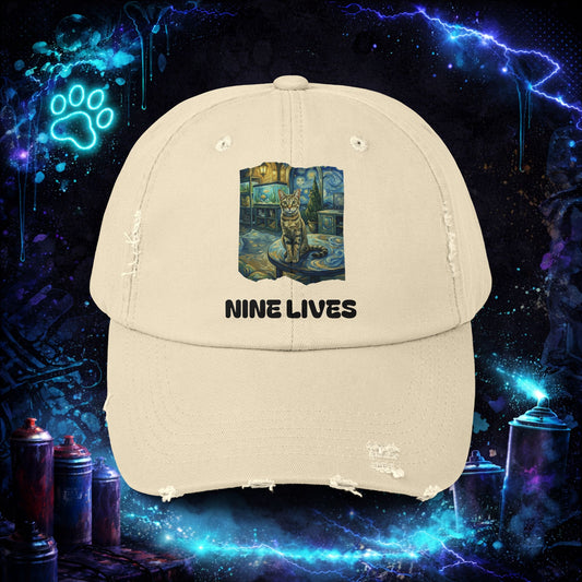 NINE LIVES Custom Pet Portrait - Dream Room Van Gogh - Edition 1