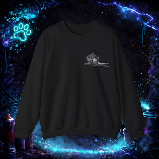 Cat Streetwear Sweatshirt - Fluffy Tabby Edition 3 - Bright - Unisex - NINE LIVES