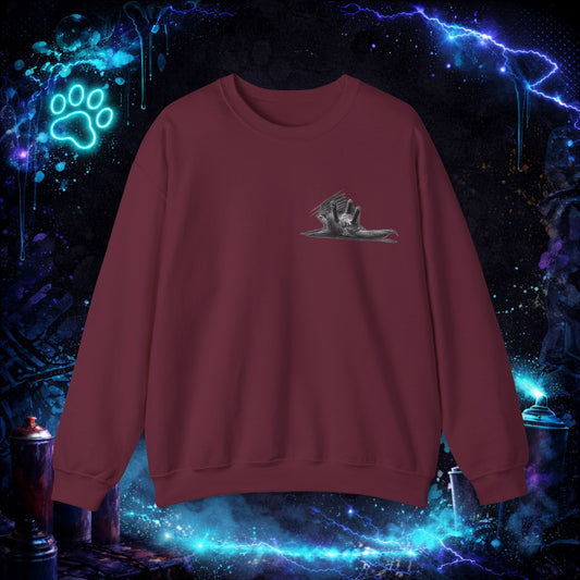 Cat Streetwear Sweatshirt - Fluffy Tabby Edition 3 - Bright - Unisex - NINE LIVES